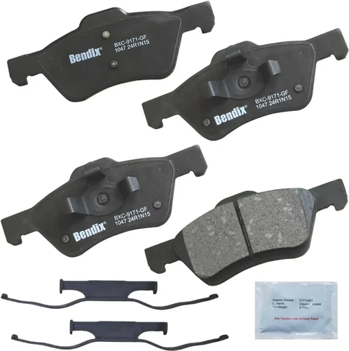 Vista 191 de Bendix Pastillas de freno delanteras de cerámica Priority1 CFC465AK2 para Acura EL 2005-1997, Honda Civic 2011-1996, Insight 2014-2010