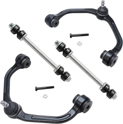 Vista 122 de Detroit Axle - Kit de 4 brazos de control de extremo delantero para Dodge Dart 13-16, Chrysler 200 15-17, 2 brazos de control inferiores, 2 extremos