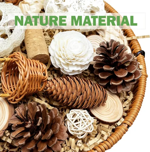 Vista 9 de Juguetes para pájaros Juguetes naturales para aves que forrajan