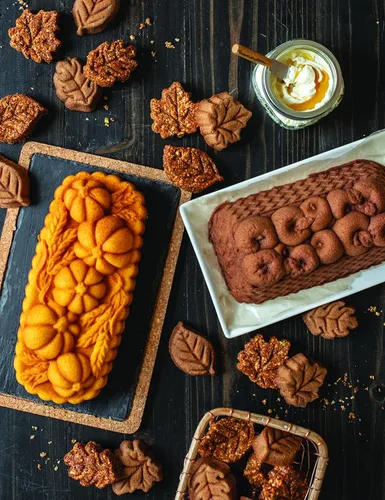 Vista 4 de Nordic Ware 93448 - Molde para pan de trigo y calabaza, capacidad de 6 tazas, color bronce