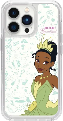 Vista 8 de OtterBox Symmetry Series + - Funda antimicrobiana transparente con MagSafe para iPhone 13 Pro, polvo de estrellas