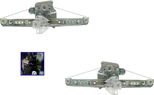 Vista 162 de TRQ Conjunto de motor y regulador de elevalunas eléctrico delantero compatible con Honda Accord 2018-2020