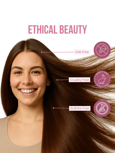 Vista 5 de Salon In by Recamier Juego de cuidado del cabello Liss Control, incluye champú (33.8 onzas líquidas), acondicionador (33.8 onzas líquidas) y set