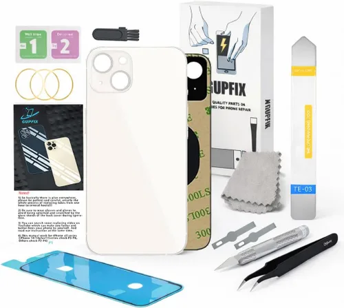 Vista 42 de Reemplazo de cristal trasero para iPhone 13 Pro Max con herramientas de reparación, reemplazo de cubierta trasera de gran agujero para todos