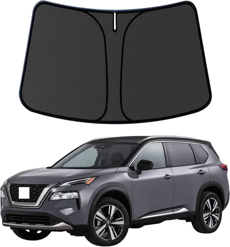 Vista 57 de X1 F48 Parasol plegable personalizado para parabrisas para 2016 2017 2018 2019 2020 2021 2022 X1 F48 Protector de sol para ventana delantera