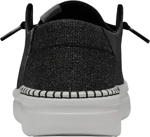 Vista 3 de Hey Dude Wendy Rise Peacock - Mocasines con cordones, para mujer, cómodos y ligeros