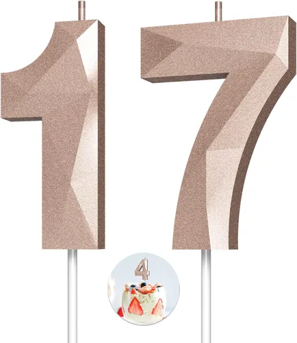 Vista 60 de Velas de cumpleaños con números (0 velas negras), forma de diamante 3D, decoración de pastel de feliz cumpleaños para niños y hombres, cumpleaños