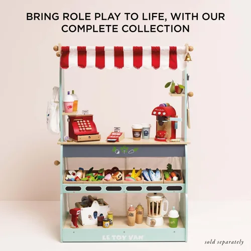 Vista 6 de Honeybake, Le Toy Van - Juguete para niños, verduras, de madera prémium, 5 al día