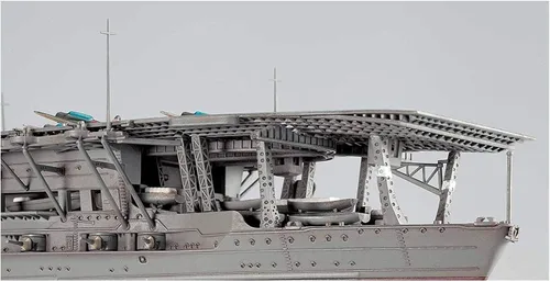 Vista 3 de Hasegawa HWL227 1:700 Escala IJN Portaaviones Kit Modelo Akagi