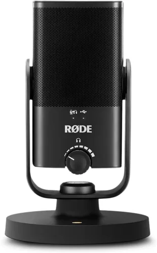 Vista 12 de RØDE NT-USB+ Micrófono condensador USB de grado profesional para grabar audio de calidad de estudio directamente en una computadora o dispositivo