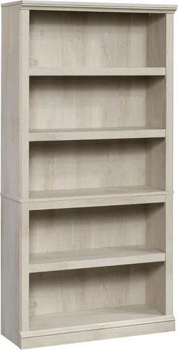 Vista 9 de Sauder - Estantería dividida de 5 estantes / Estante para libros, acabado en roble engrasado