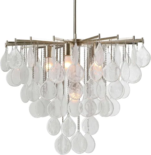 Uttermost Goccia - Colgante de cristal con forma de lágrima de 6 luces