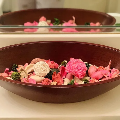 Vista 6 de Qingbei Rina Potpourri, relleno de cuenco de popurrí perfumado de rosa, flor seca, Popery decorativo rosa, perfume de fragancia para el hogar