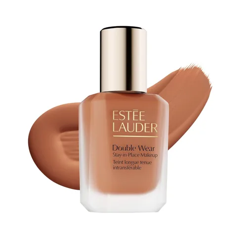 Vista 50 de Estée Lauder Maquillaje de base de maquillaje doble que se mantiene en su lugar, base mate de larga duración, 1 onza líquida