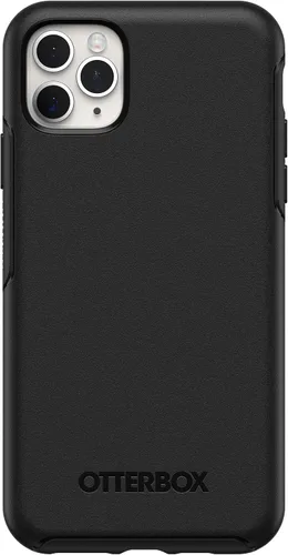 Vista 3 de OtterBox Symmetry Series - Funda para iPhone 11 Pro Max, iPhone Xs MAX (solamente), embalaje no minorista, color negro