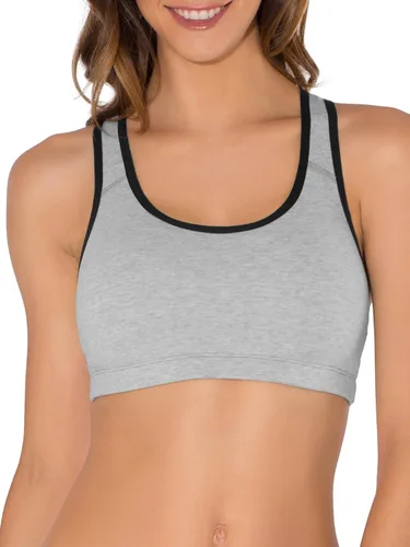 Vista 2 de Fruit of the Loom Women's Built Up Tank Style Sports Bra Value Pack