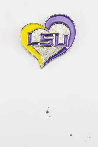 Vista 38 de aminco NCAA - Pin de corazón de remolino unisex