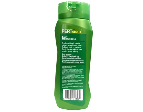 Vista 2 de Pert Plus Champú y acondicionador 2 en 1, cabello normal, té verde, 13.5 onzas líquidas