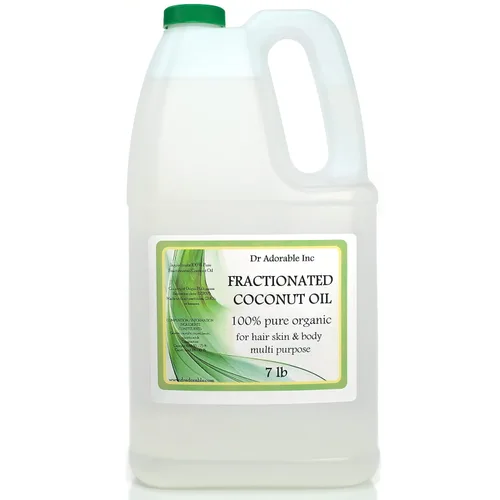 Vista 6 de Dr Adorable - 16 oz - Aceite de coco fraccionado - 100% puro natural orgánico