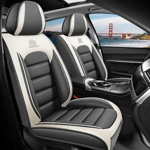 Vista 11 de Funda de cuero de 2 asientos para Mazda CX-3 CX-30 CX-5 CX-50 MX-30, antideslizante, impermeable, resistente al desgaste, funda universal