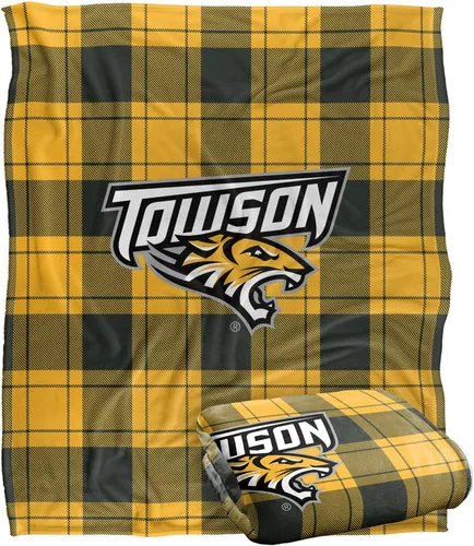Vista 85 de LOGOVISION St John's University Campus Plaid Spirit Silky Touch Manta súper suave 36 x 58 pulgadas