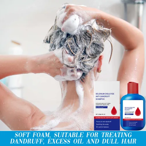 Vista 2 de Nipori Shampoo Anti, Nipori Champú para el Cuidado del Cabello Caspa - Control de Aceite Limpieza Refrescante, para Hombres y Mujeres (120 ML)