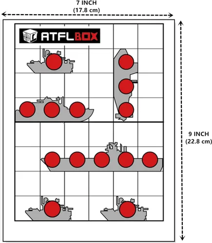 Vista 6 de Atflbox 100 piezas de papel blanco para pistola BB de 7 x 9 pulgadas para trampa de pellets de tiro, adecuado para pistolas de aire comprimido