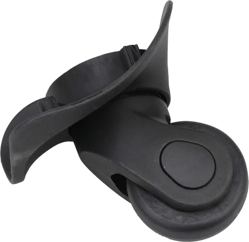 Vista 5 de BQLZR Ruedas giratorias de equipaje de 3.6 in x 4.2 x 1.9 in, de plástico, color negro, para izquierda y derecha, piezas de repuesto para bricolaje