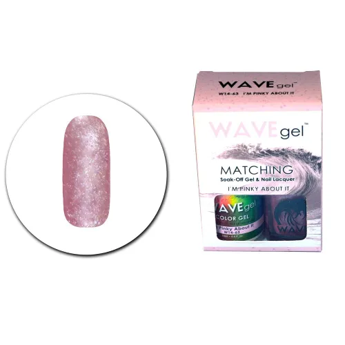 Vista 181 de WAVEGEL Soak-0ff - Juego de esmalte de uñas y gel a juego - Falu Coffee - W161-161 I 0.5 onzas