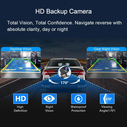 Vista 7 de Radio de coche Android 15 para Ford F150 2009-2014 - Pantalla táctil QLED de 13.1 pulgadas, CPU Octa-Core, CarPlay inalámbrico y Android Auto