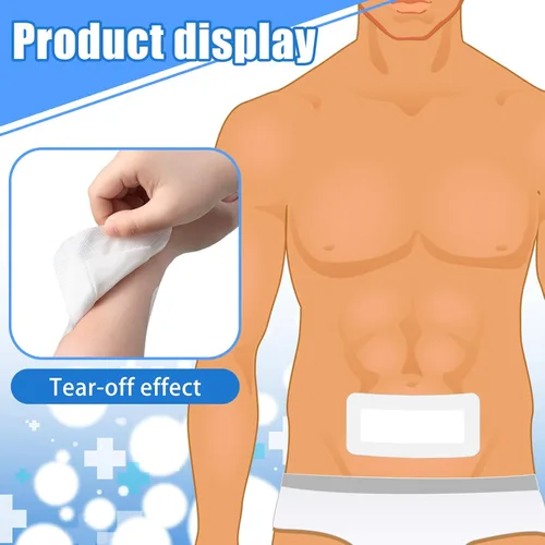 Vista 2 de 30 unidades de gasa con bordes, vendaje para heridas, vendaje de heridas, parches de gasa adhesivos estériles, parches para después de la ducha