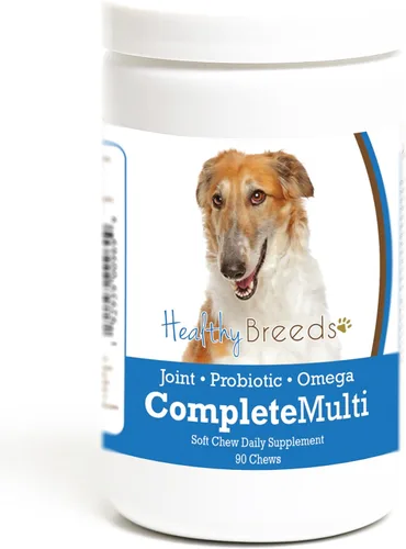 Vista 178 de Healthy Breeds Cavalier King Charles Spaniel - Multivitamínico todo en uno, completo con probióticos, glucosamina, condroitina y omegas, 60