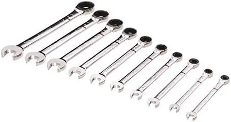 Vista 4 de Kobalt 20-Piece Standard (SAE) and Metric Combination Ratchet Wrench Set