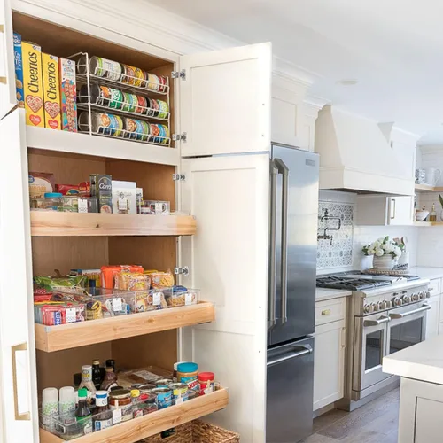 Vista 8 de Furniware 10 bisagras de marco ocultas pequeñas superpuestas de 1-1/4 pulgadas, ángulo abierto de 105°, 4 niveles, cierre suave, cierre suave