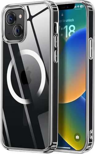 Vista 83 de Tigowos Funda Magnética para iPhone Air Compatible con MagSafe Resistente a Caídas de 16 Pies Cubierta Trasera con Sensación de Piel Mate a Prueba