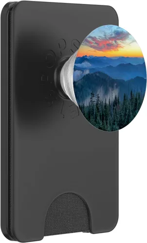 Vista 7 de Great Smoky Mountains National Park NC TN - PopSockets intercambiables para senderismo, campamento