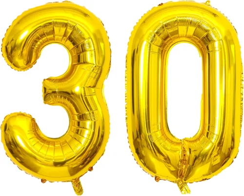 Vista 81 de Globos gigantes de números negros de 40 pulgadas, globos de aluminio de Mylar con helio para cumpleaños, globo número 0 para decoración de fiestas