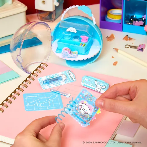 Vista 10 de MGA's Miniverse Make It Mini Hello Kitty and Friends Series 3 Mini coleccionables, Sanrio, réplicas de papelería retro, manualidades, bricolaje, 8+