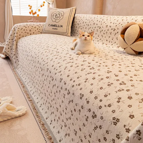 Vista 14 de VClife Funda de sofá bohemia de felpilla para sofá de 2 cojines, antideslizante, lavable, funda de sofá para perros, funda de sofá de geometría