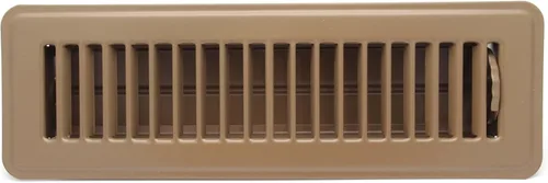 Vista 2 de Registro para piso, rejilla de ventilación, diseño de persiana – Suministro de aire rígido, para suelo, resistente, con amortiguador y palanca.