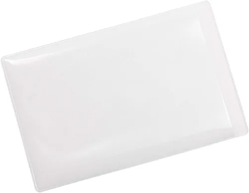 Vista 3 de Tupalizy 80 fundas protectoras de plástico para tarjetas, impermeables, transparentes, para mujeres, tarjetas de crédito, tarjeta de seguro social