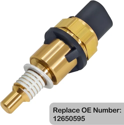 Vista 4 de 12650595 Sensor de Temperatura del Refrigerante con Arnés Conector Pigtail - Compatible con Cadillac GMC Buick para Año Específico Lacrosse ATS CT5