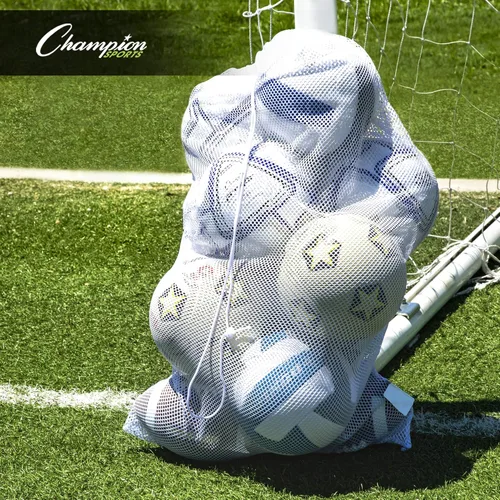 Vista 8 de Champion Sports Mesh Sports Equipment Bag