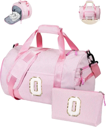 Vista 74 de Regalo para Adolescentes, Bolsa de Viaje para Niñas, Bolsas de Fin de Semana para Niños con Compartimento para Zapatos, Bolsa de Fin de Semana