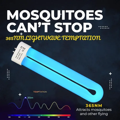 Vista 7 de Exterminador de insectos, matamoscas Tysonir Mosquito Zapper, repelente electrónico de mosquitos para atrapar insectos, moscas de insectos