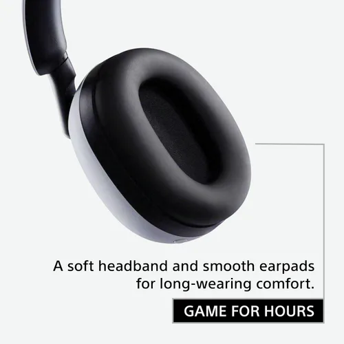 Vista 4 de Auriculares para juegos Sony INZONE H9, auriculares Bluetooth inalámbricos con cancelación de ruido y micrófono, sonido espacial 360, para PC y PS5