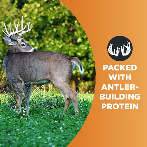 Vista 7 de Whitetail Institute FUSION - Semilla de parcela de comida para ciervos, 9.25 libras (1.5 acres) y semillas de parcela de trébol imperial