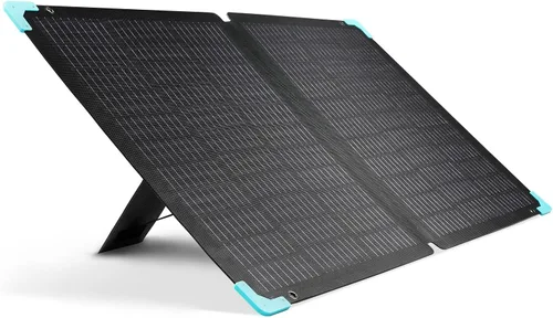 Vista 9 de Renogy Panel solar portátil de 80 vatios para estación de energía, panel solar plegable de 12 V para camping RV de 23.5% de eficiencia módulo solar