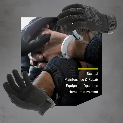Vista 4 de Mechanix Wear The Original - Guantes de trabajo tácticos de camuflaje con ajuste seguro, agarre flexible, múltiples usos, duraderos, compatibles