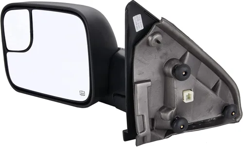 Vista 3 de Espejo de remolque de reemplazo para 02-08 Dodge Ram 1500 para 03-09 Dodge Ram 2500 3500, espejo lateral plegable, con calefacción eléctrica